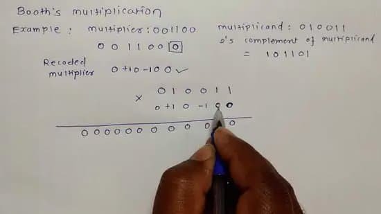 Multiplicación en el sistema binario