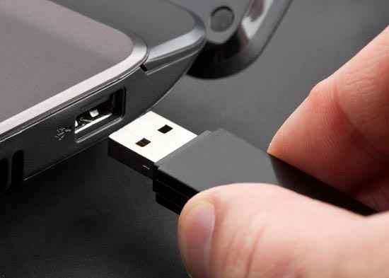 Conexión de dispositivo USB a la computadora