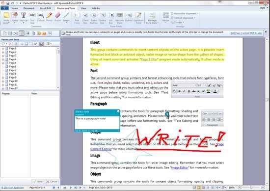 Lector de PDF Perfect PDF 