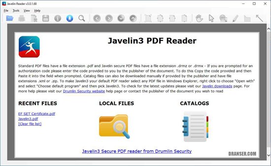 Lector de PDF Javelin PDF Reader