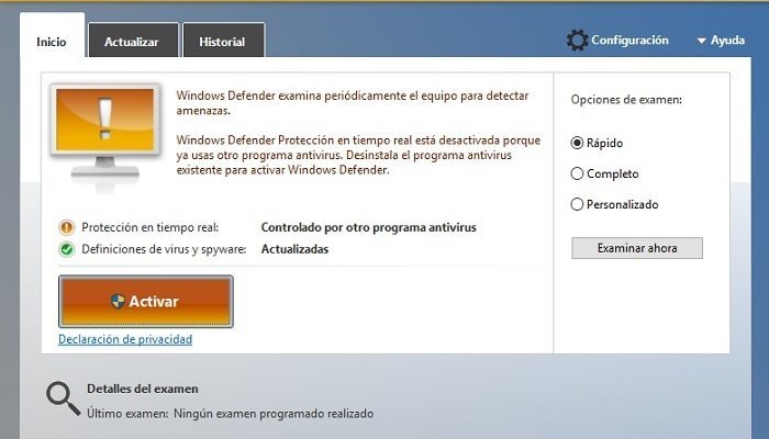 Técnica de Bloqueo de Comportamiento para virus