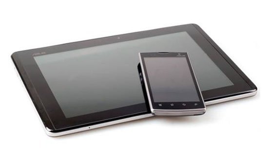 Tablet y smartphone