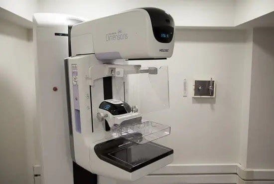 Mammogram for diagnostic imaging