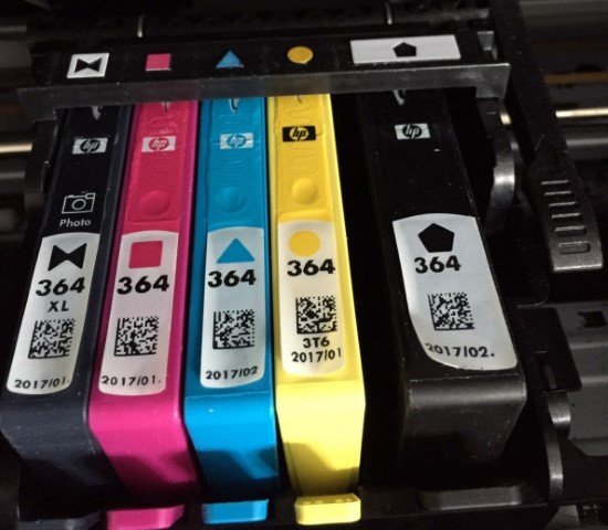 Cartuchos de Impresora de chorro a tinta o Inkjet 