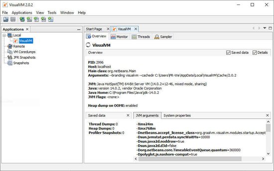 VisualVM para programar