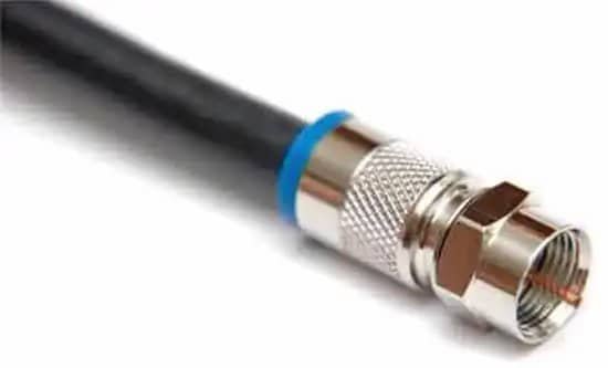 Internet connection coaxial cable