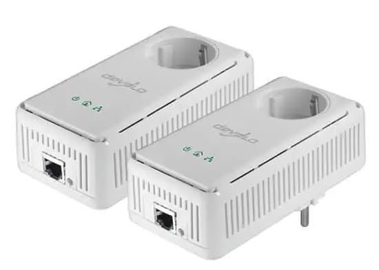 Internet connection adapter by PLC