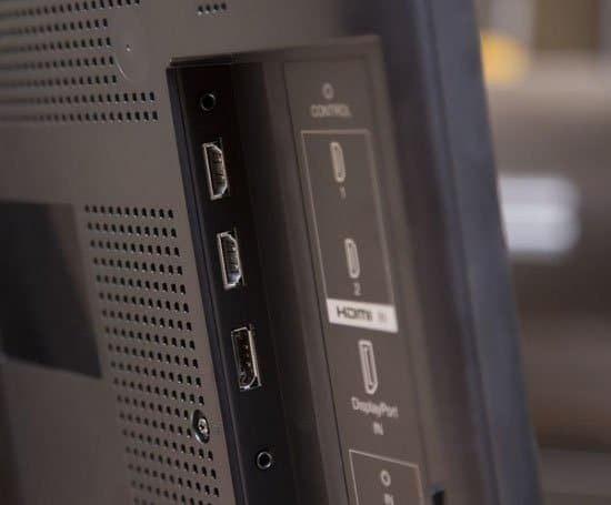 Televisor con conexión de video HDMI