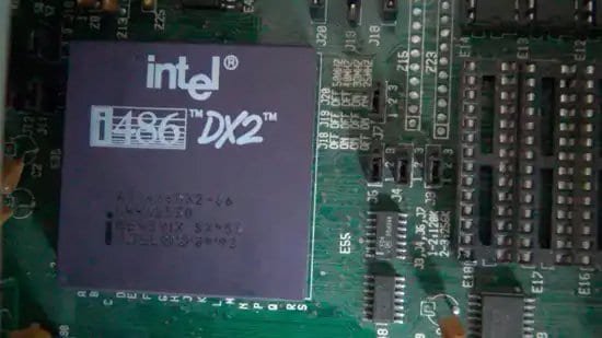 microprocesador Intel i486