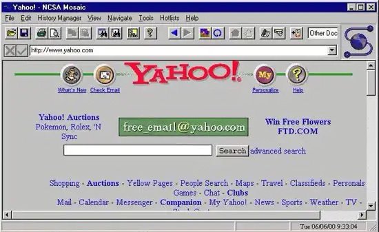 Netscape Navigator Screen