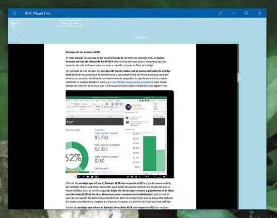 Cómo usar DOC Viewer Free