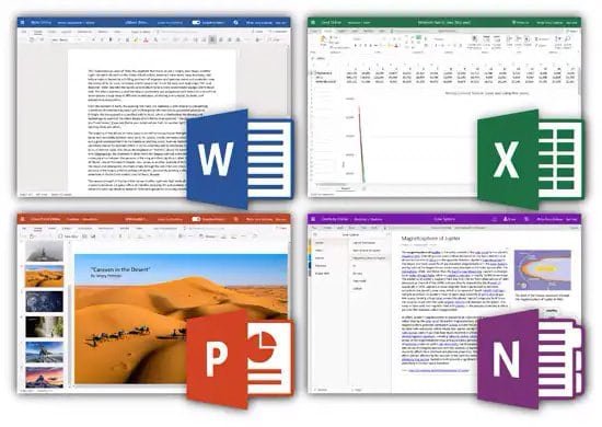 Aplicaciones para abrir archivos de Office