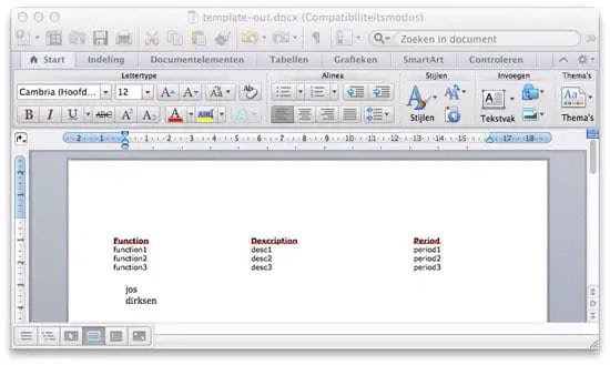 Editar archivo Docx sin Word