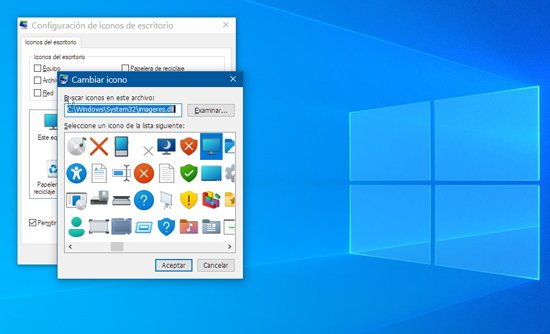 Agregar íconos al Escritorio de Windows