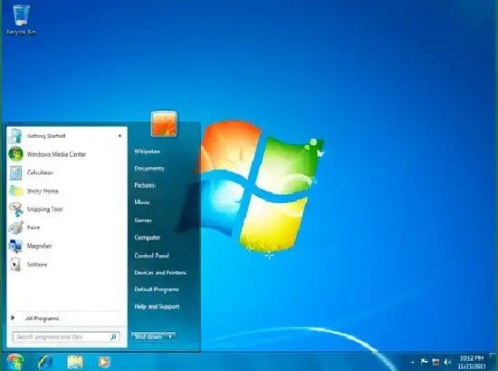 Versión Windows 7