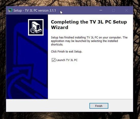 Instalación de TV 3L PC