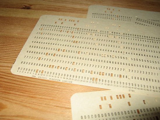 Las tarjetas Perforadas: historia de la computadora - Tecnología + Informática Las tarjetas Perforadas: historia de la computadora - Tecnología + Informática