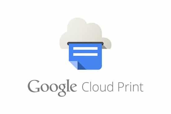 Chrome OS usa Gloogle Cloud Print