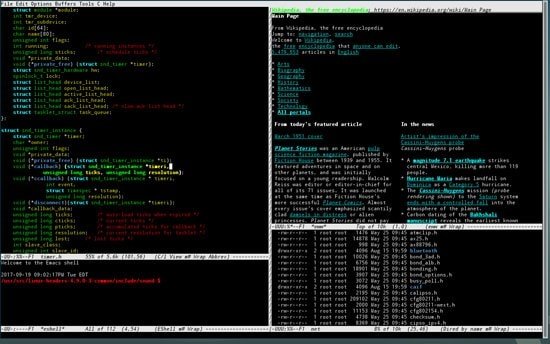 Utilidades del sistema de Linux