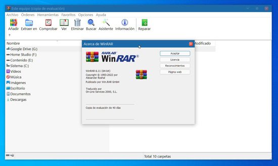 Cómo zipear con WinRAR