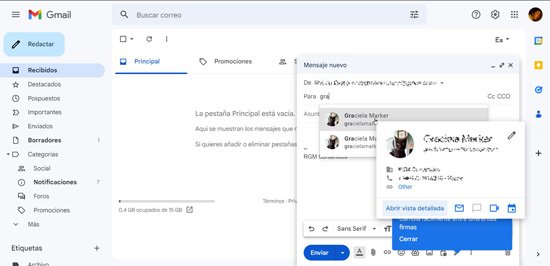 Cómo enviar un correo electrónico Gmail?