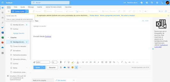 Como enviar un correo electrónico Outlook (Hotmail) 