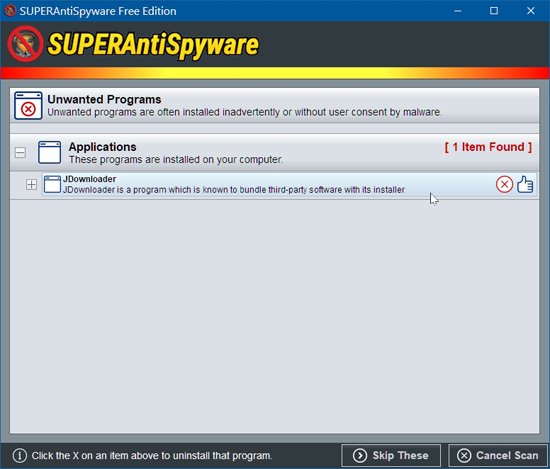 Analizar la computadora con SUPERAntiSpyware